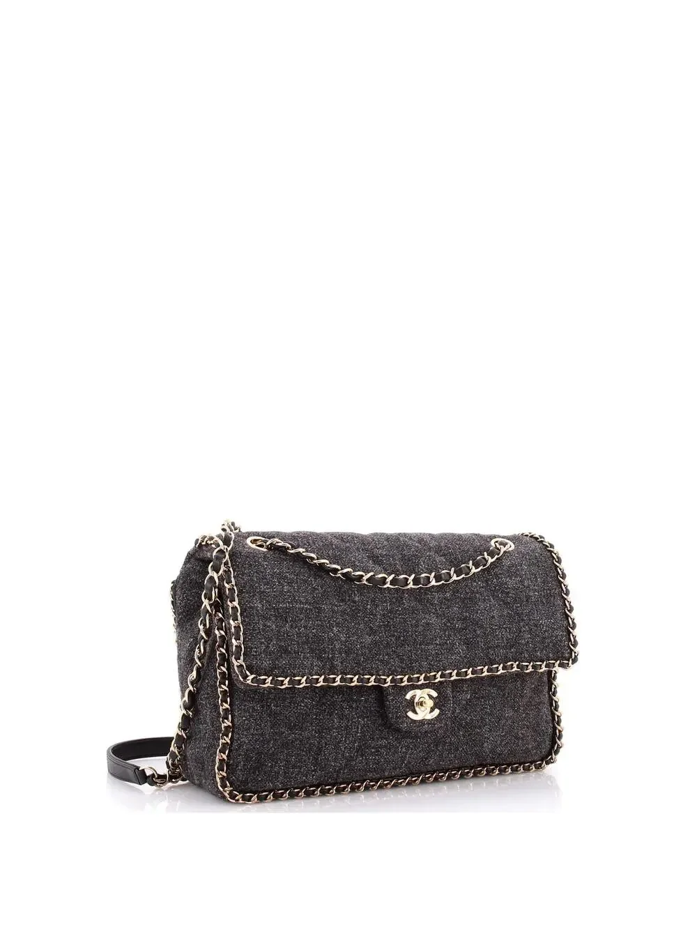 Chanel Running Chain Around Flap Bag #262187C46B